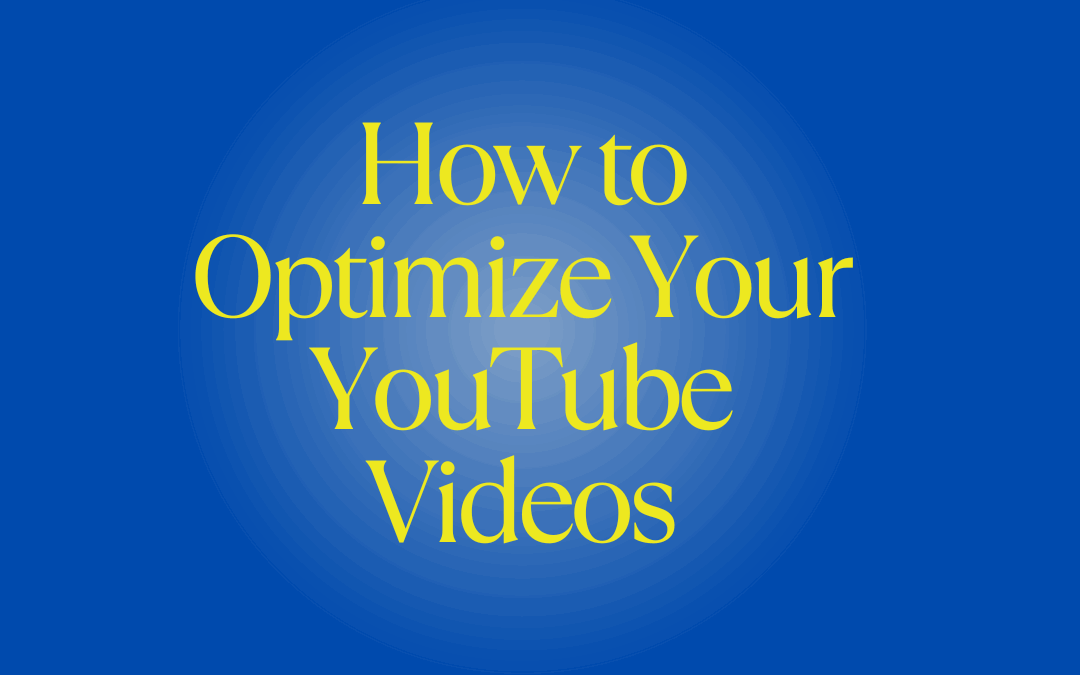 YouTube Optimization Guide: Grow Your Channel in 2025