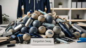 A pile of forgotten swag