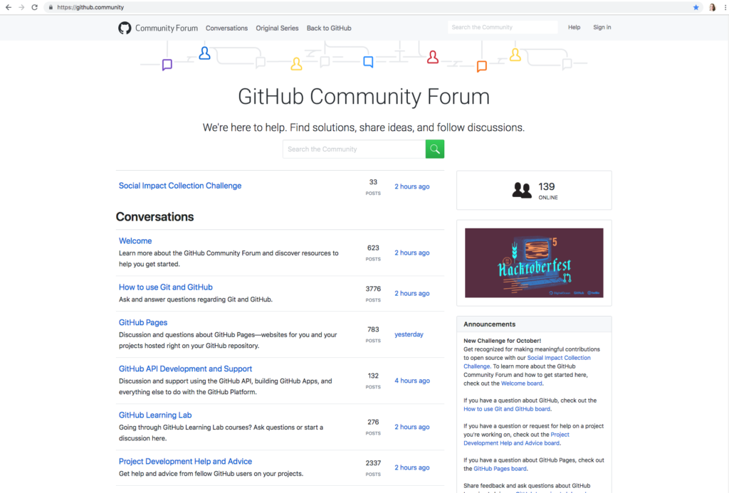 GitHub Community-led growth example